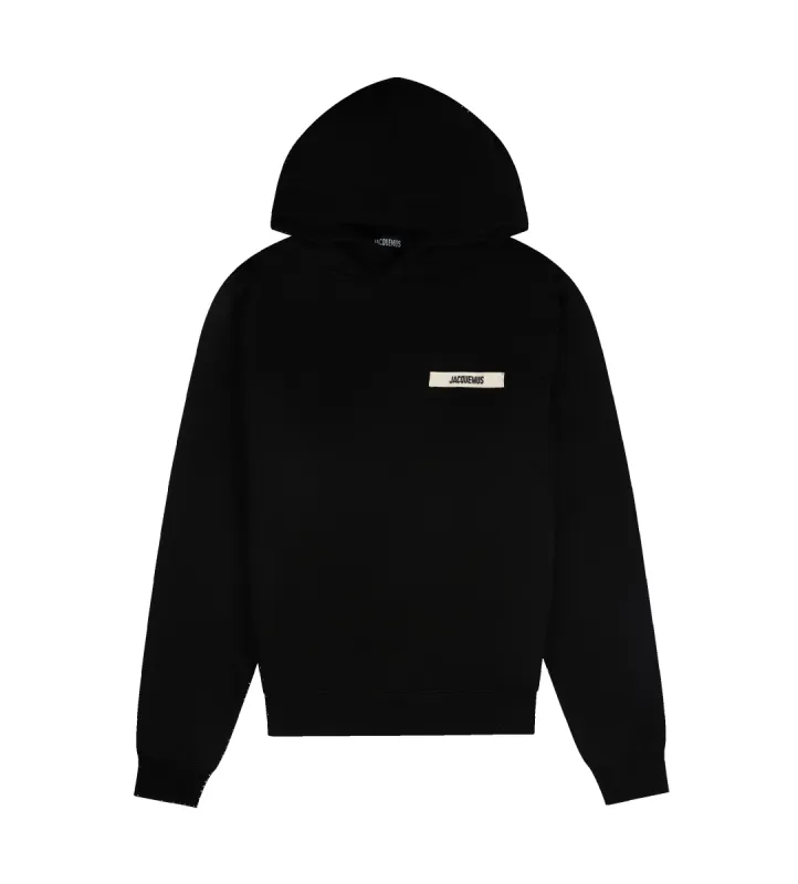 Le Hoodie Gros Grain Black sold by FOUR Amsterdam