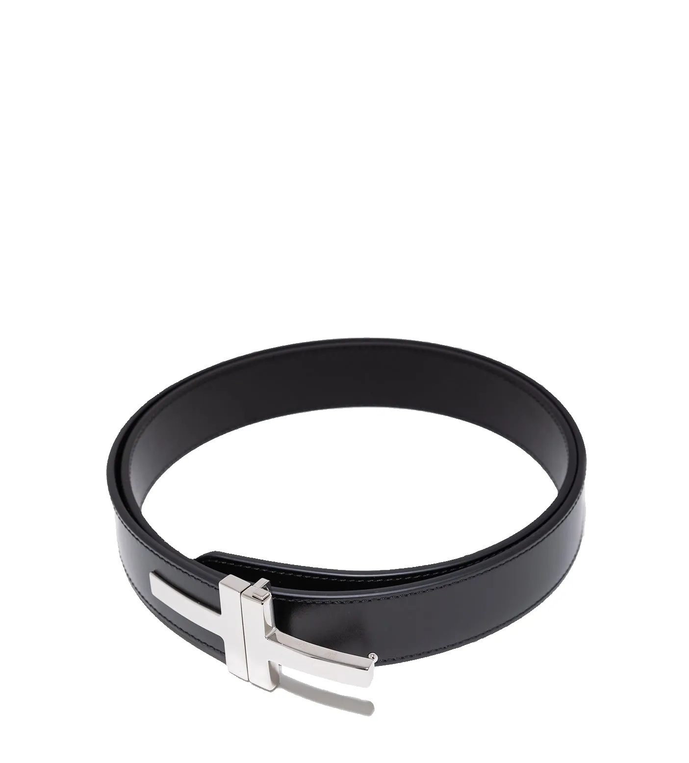 Full Grain Leather Belt Black sold by FOUR Amsterdam product image thumbnail 2