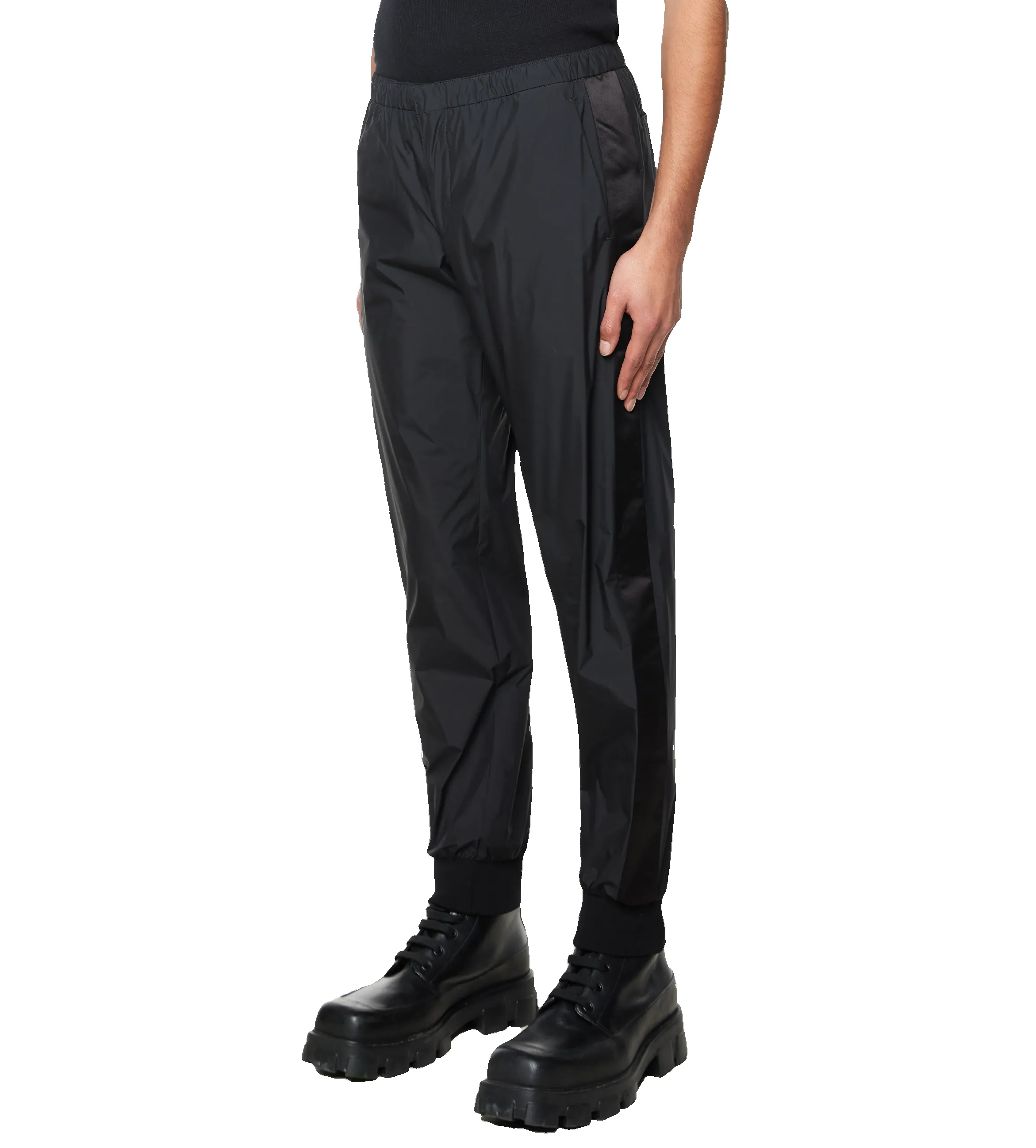 Silk Blend Joggers Black sold by FOUR Amsterdam product image thumbnail 3