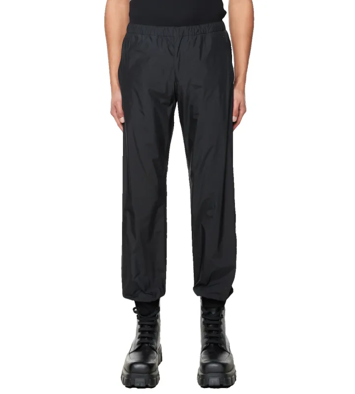 Silk Blend Joggers Black made by Prada