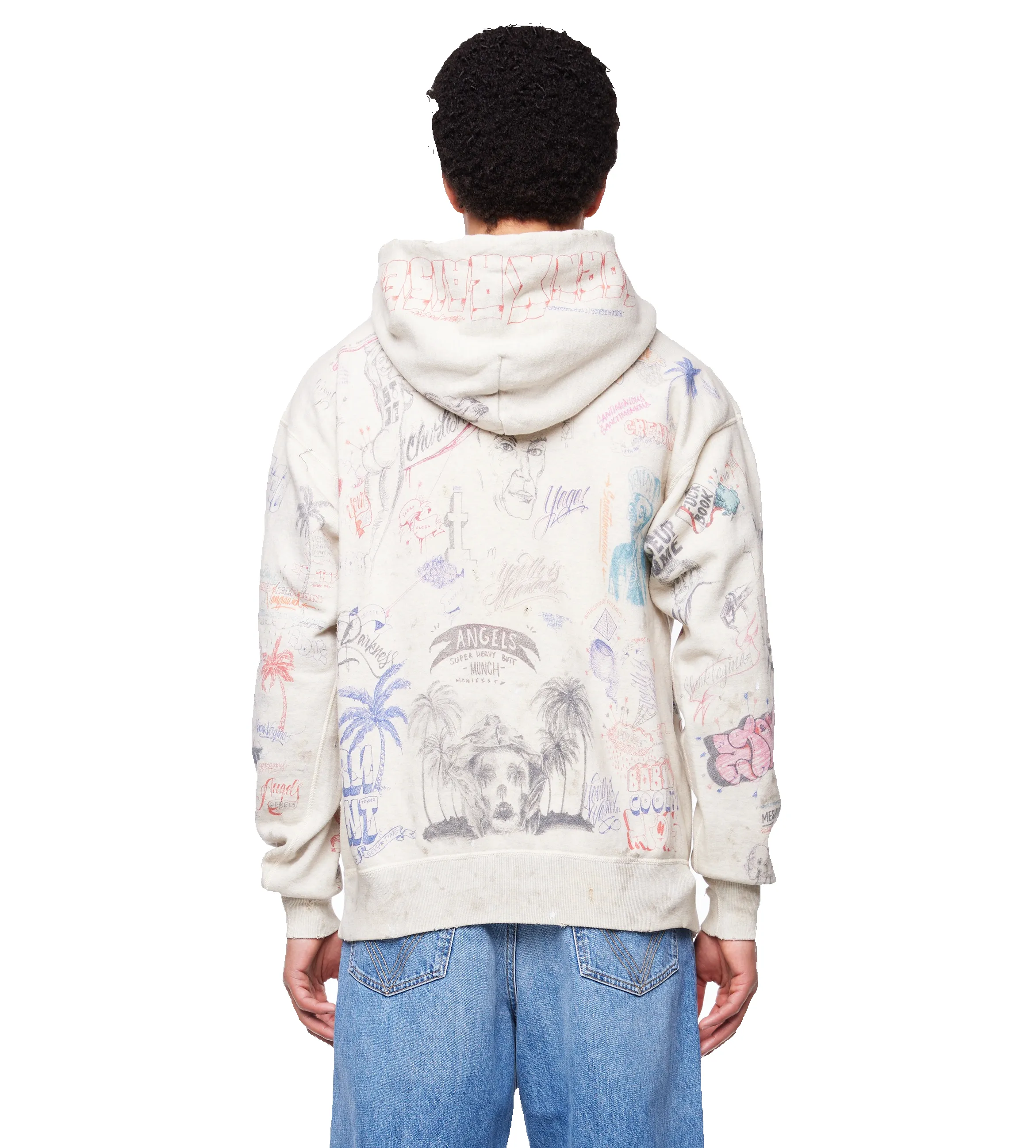 x Born x Raised LA Hoodie Multicolor sold by FOUR Amsterdam product image thumbnail 2