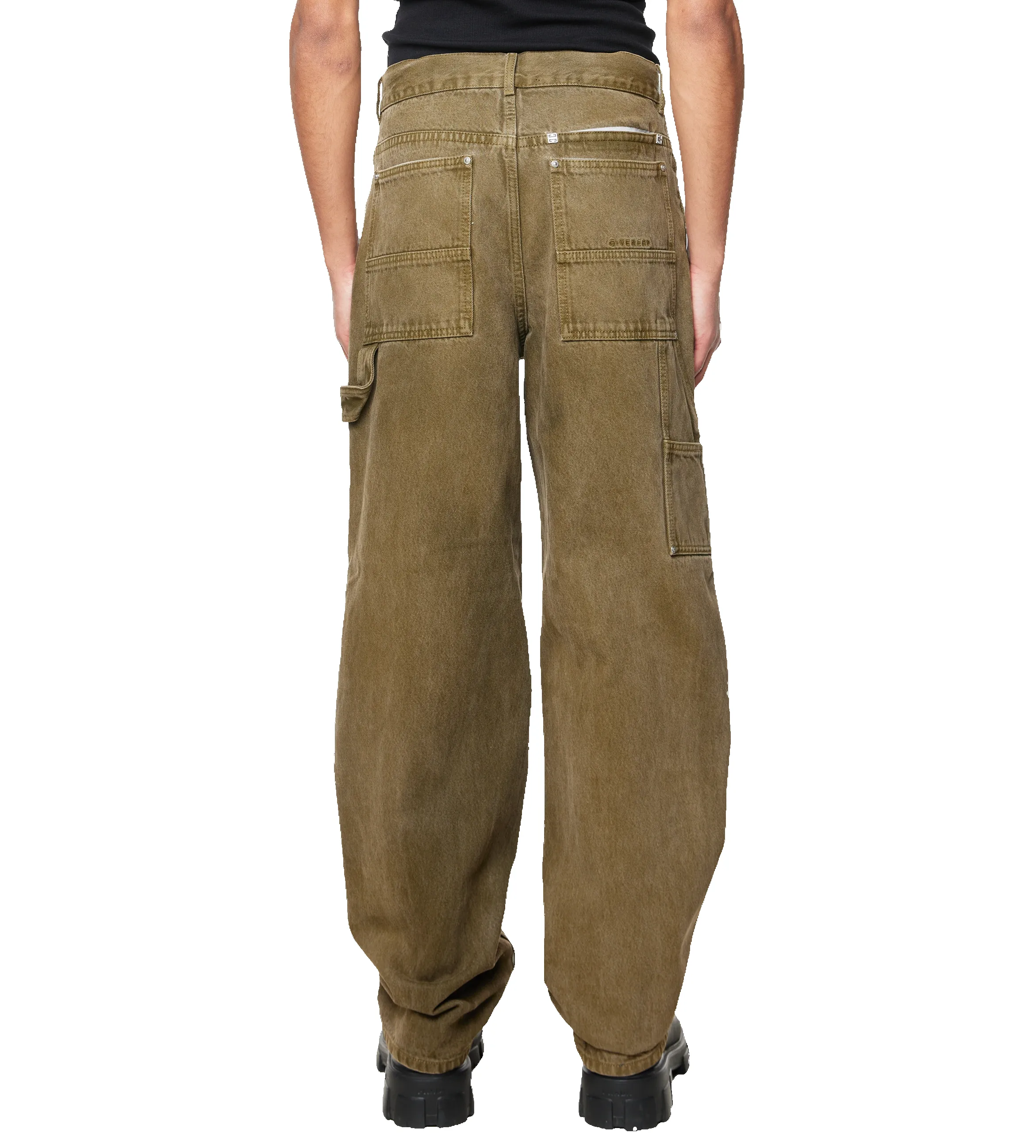 Carpenter Pants Black/Khaki sold by FOUR Amsterdam product image thumbnail 4