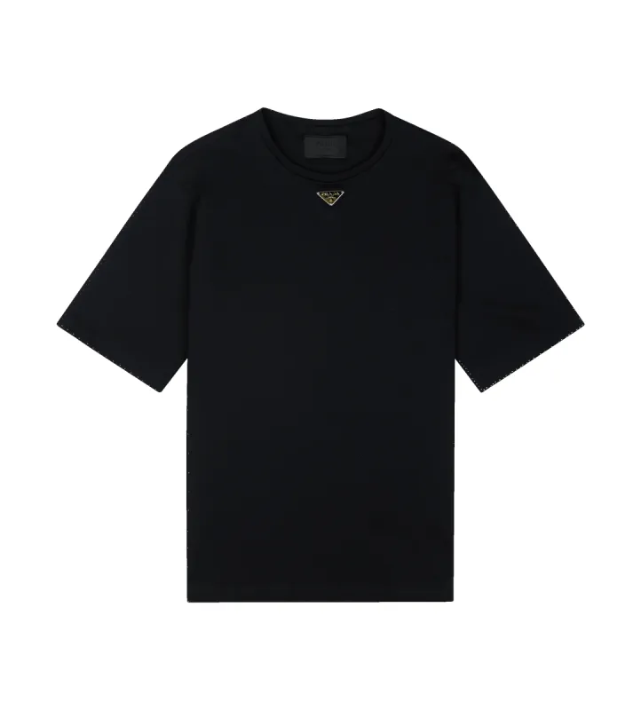 Logo T-shirt Black sold by FOUR Amsterdam