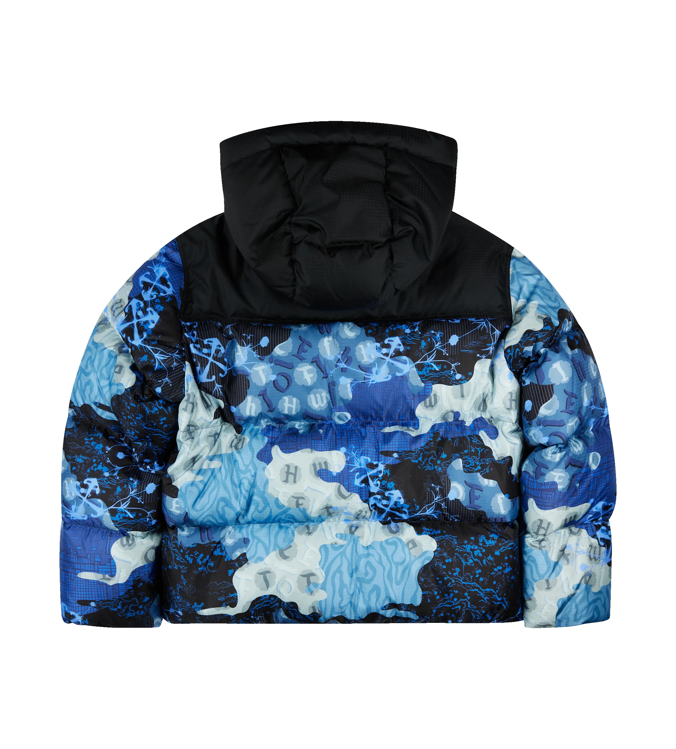 Camo Down Puffer Multi sold by FOUR Amsterdam product image thumbnail 2
