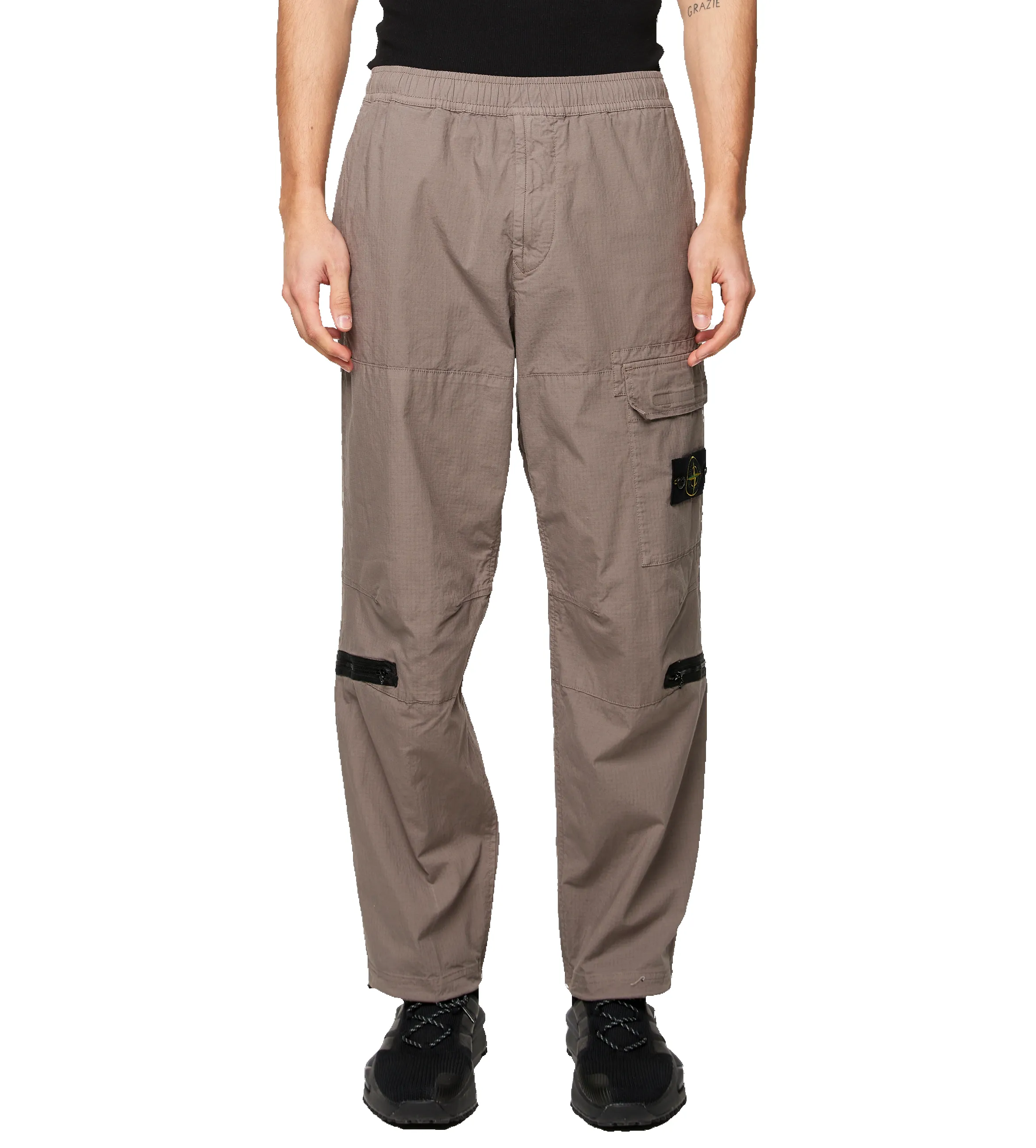 Loose Fit Cargo Trousers Beige sold by FOUR Amsterdam