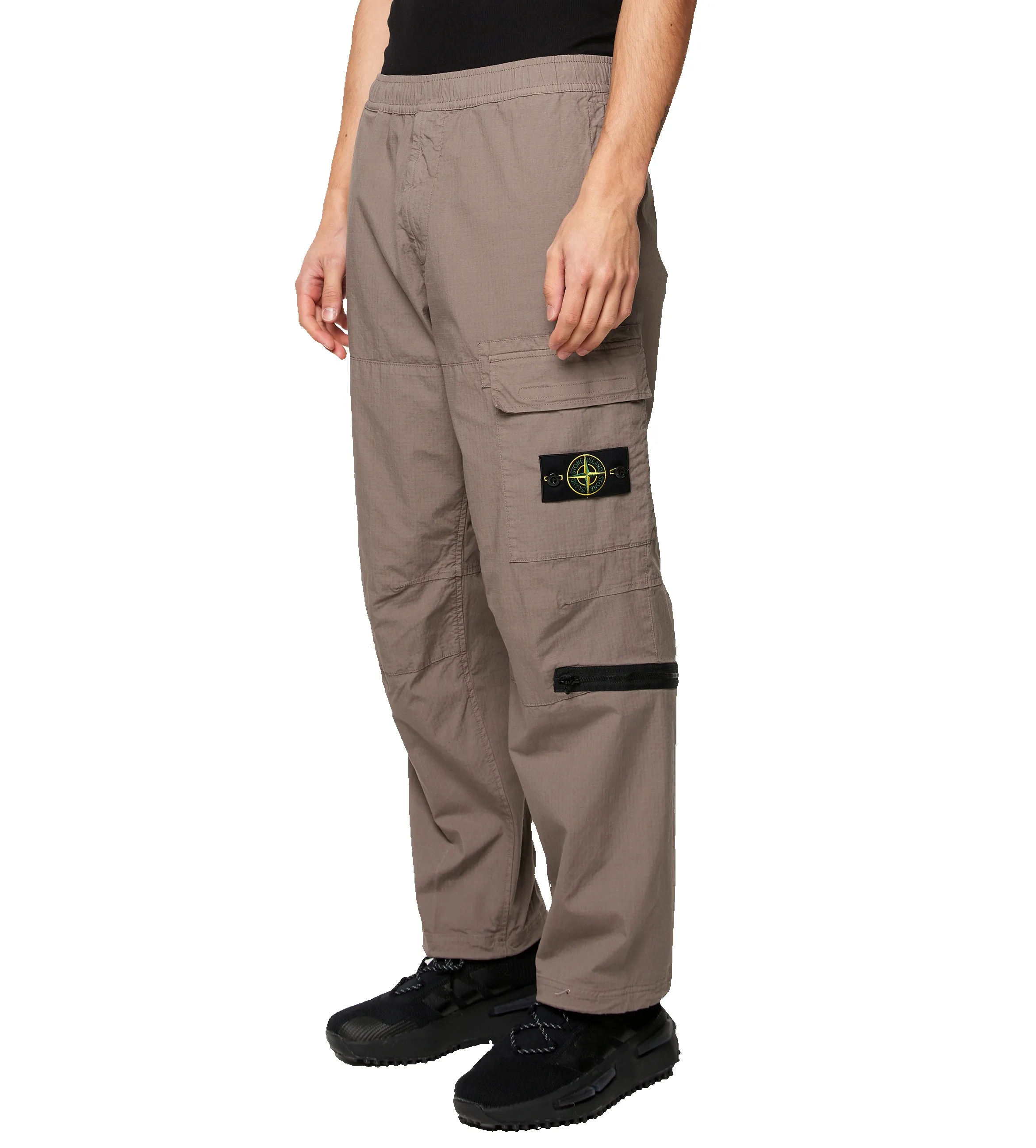 Loose Fit Cargo Trousers Beige sold by FOUR Amsterdam product image thumbnail 2