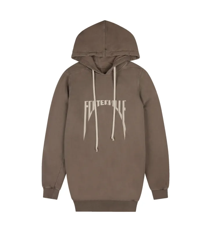 Porterville Oversized Hoodie Dust made by Rick Owens