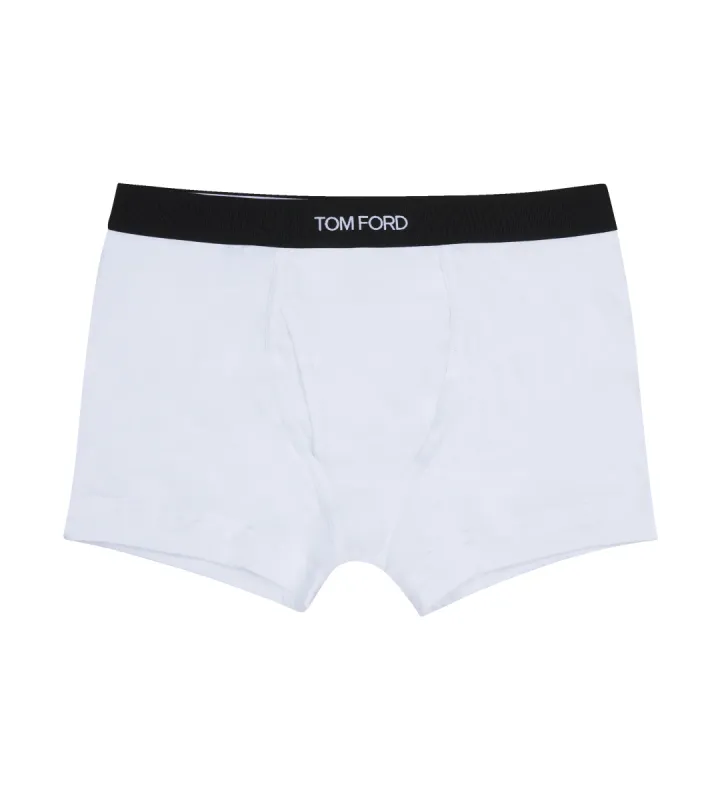 Cotton Boxer Briefs White sold by FOUR Amsterdam