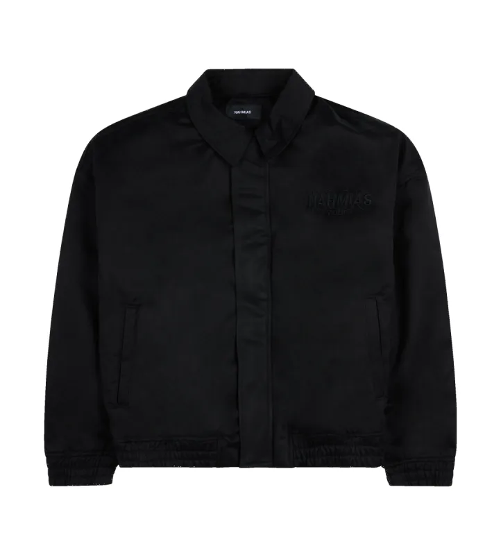 Nahmias x FOUR Canvas Bomber Jacket Black sold by FOUR Amsterdam
