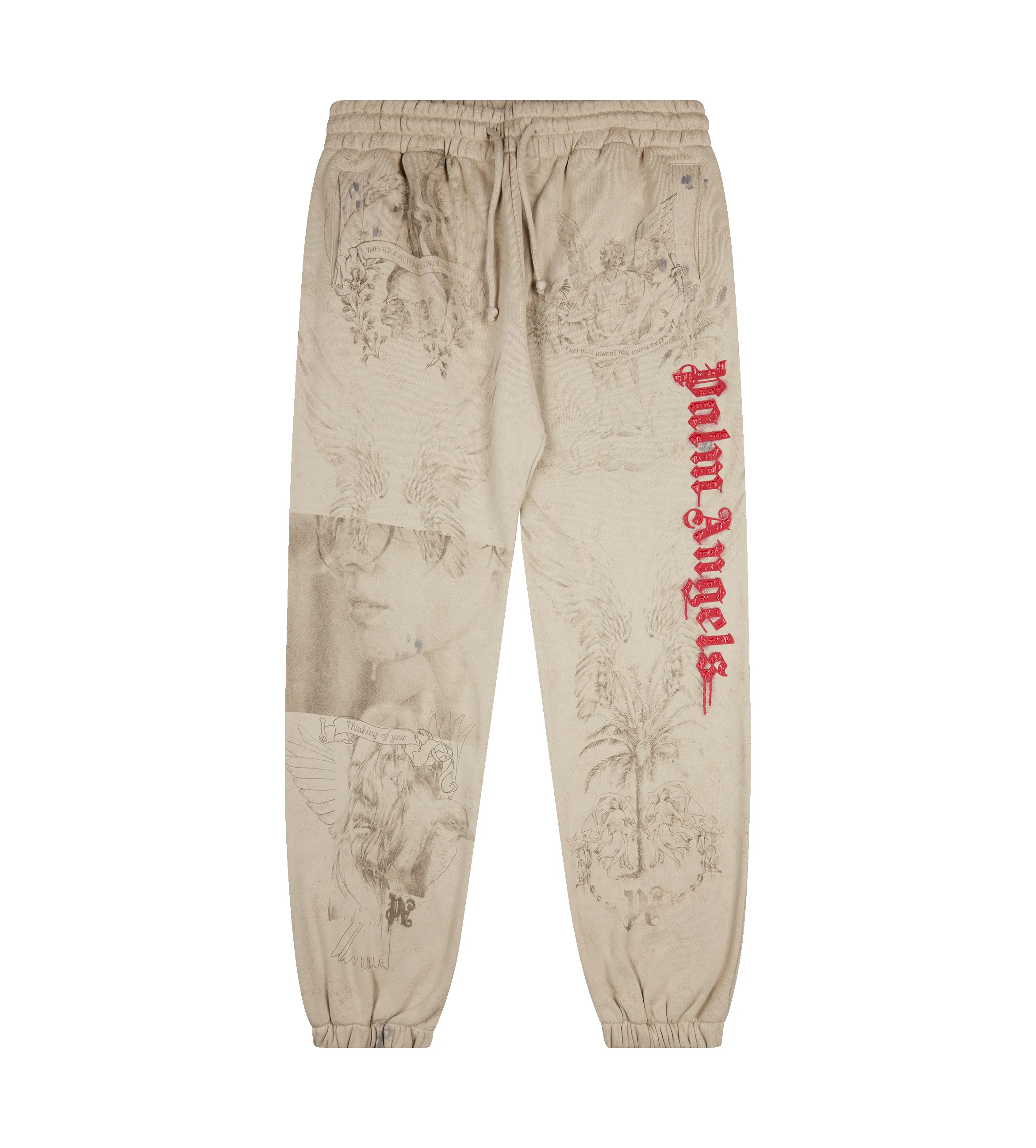 Pencil All Over Sweatpants Off-White sold by FOUR Amsterdam
