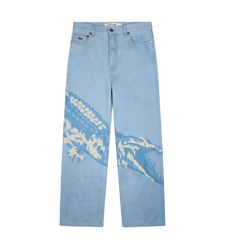 Jackson Trousers Washed Bleach made by Lacoste