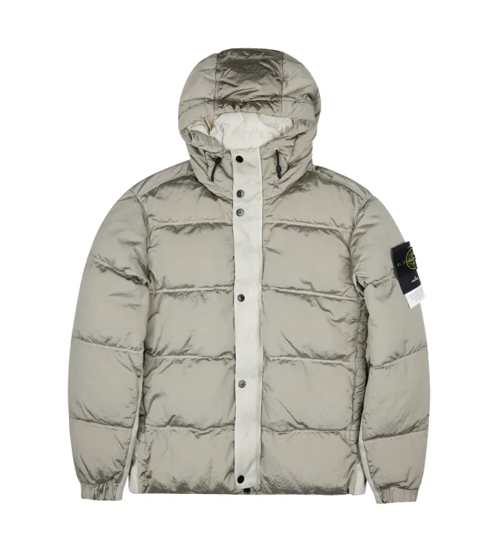 Hooded Down Jacket Beige sold by FOUR Amsterdam