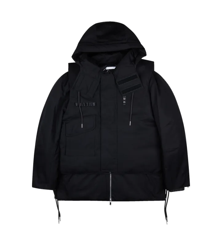 Arctic Double Puffer Black sold by FOUR Amsterdam