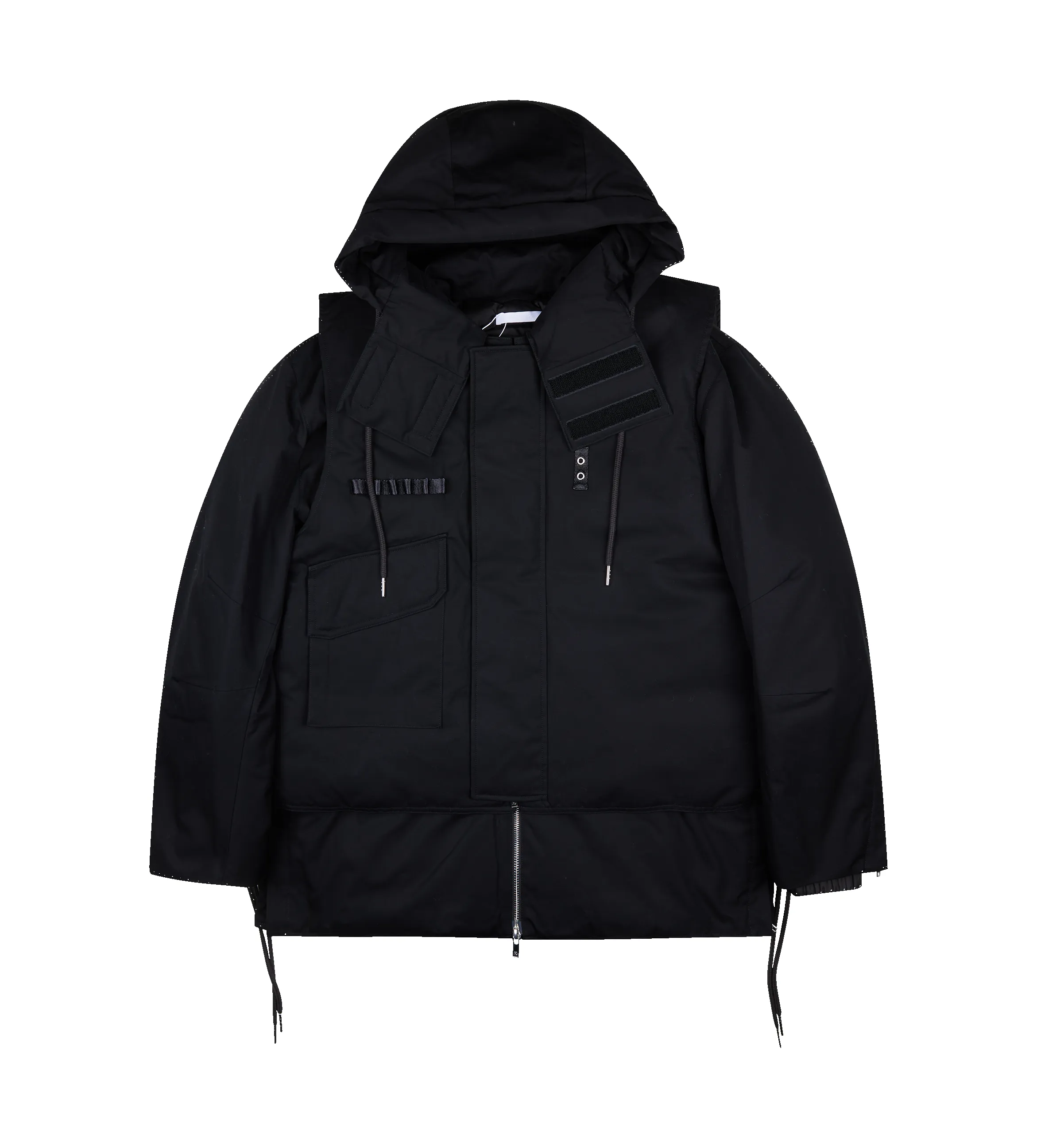 Arctic Double Puffer Black sold by FOUR Amsterdam
