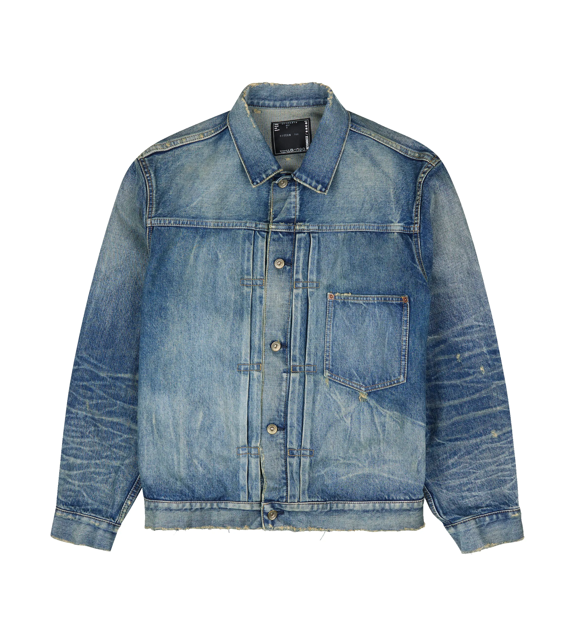 Denim Blouson Blue sold by FOUR Amsterdam