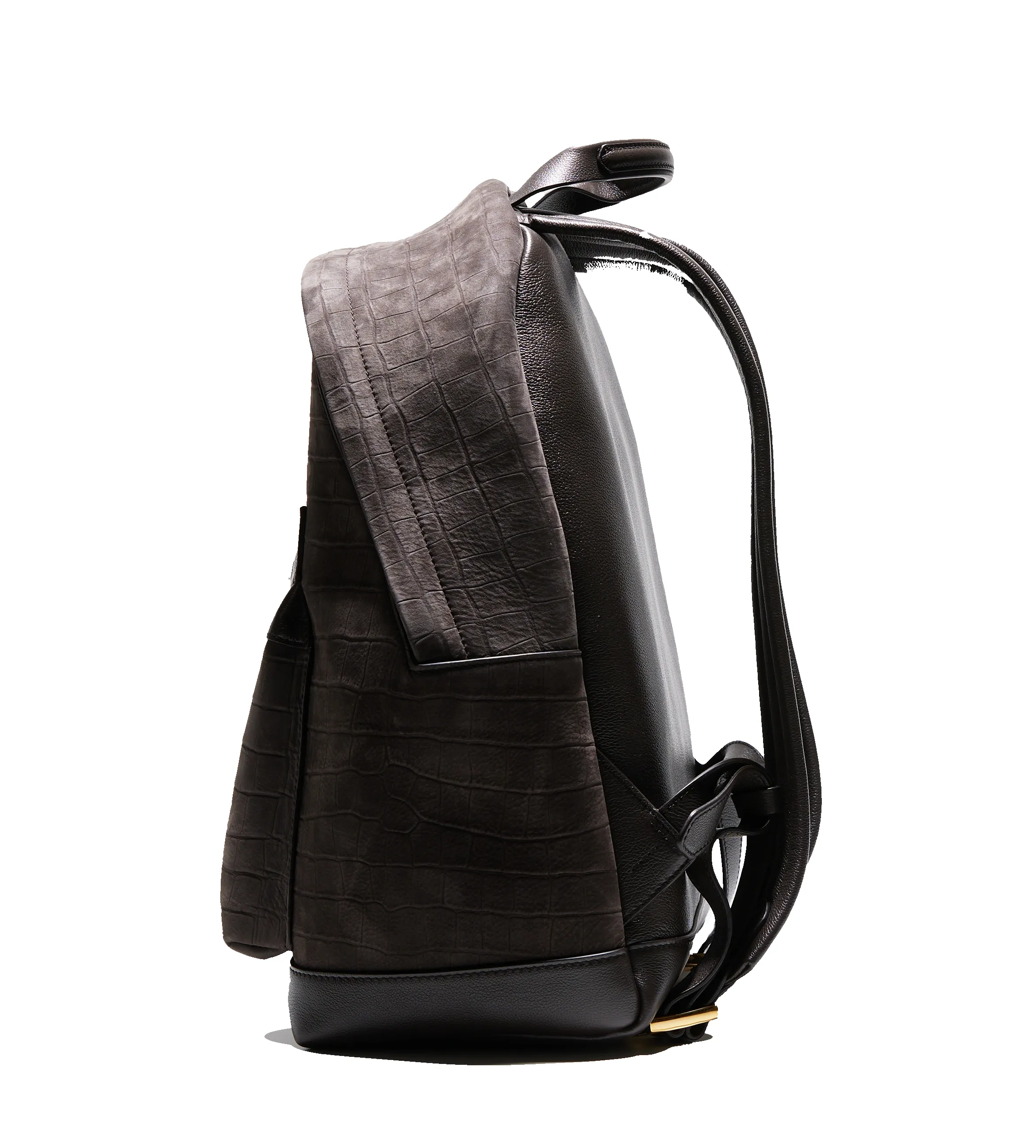 Stamped Croc Nubuck Buckley Backpack Brown sold by FOUR Amsterdam product image thumbnail 2