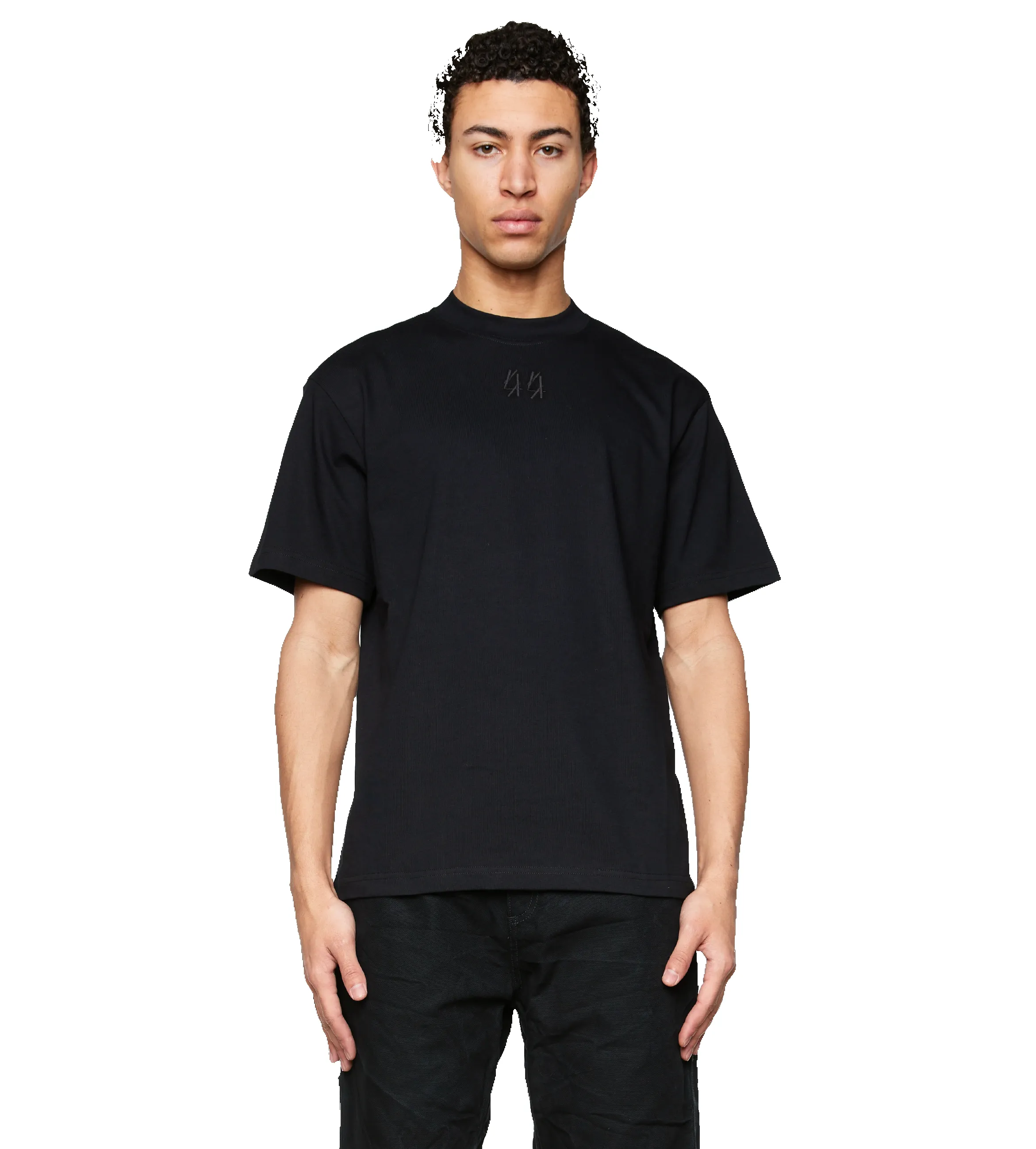 Logo Print T-shirt Black sold by FOUR Amsterdam