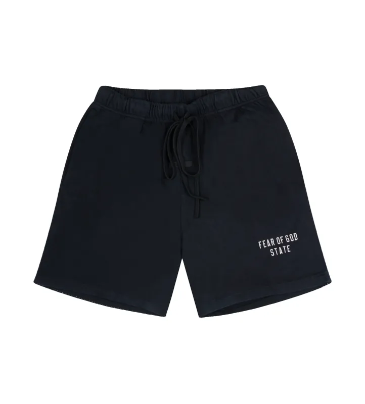 Fleece Soccer Short Black sold by FOUR Amsterdam