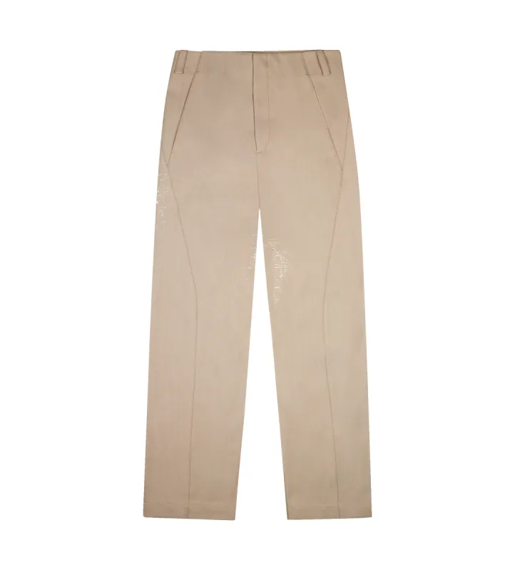 Le Pantalon Scala Beige made by Jacquemus