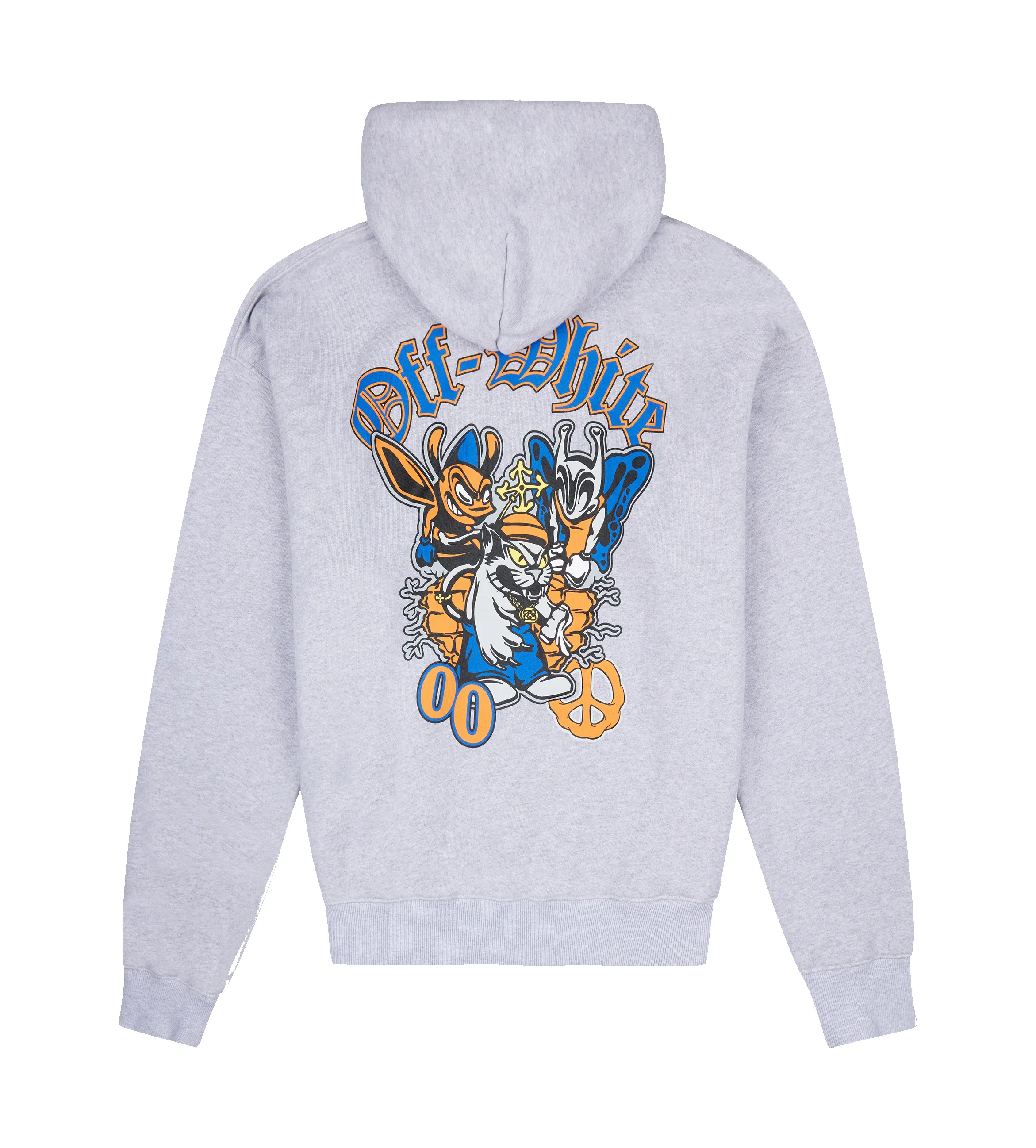 Gang Skate Hoodie Light Grey sold by FOUR Amsterdam product image thumbnail 2