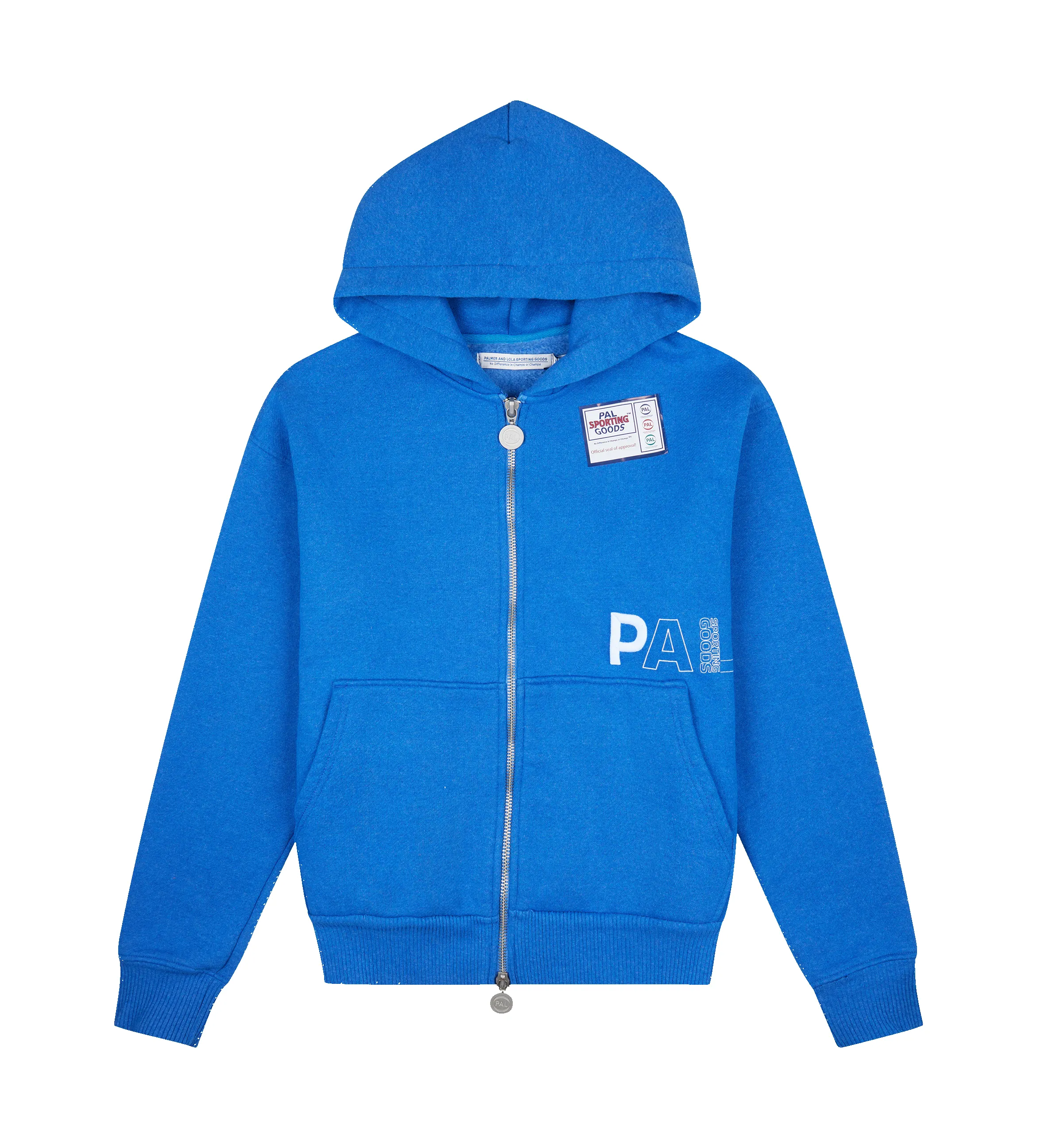 Fast Packing Multi Pocket Zip Hoodie Deep Blue sold by FOUR Amsterdam