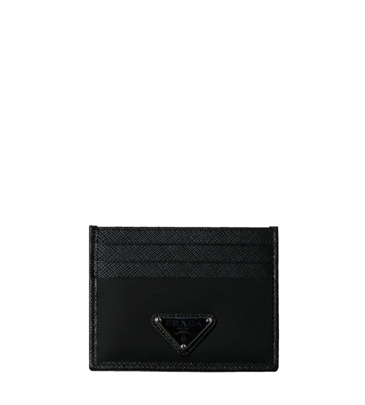Saffiano Leather Card Holder Black sold by FOUR Amsterdam