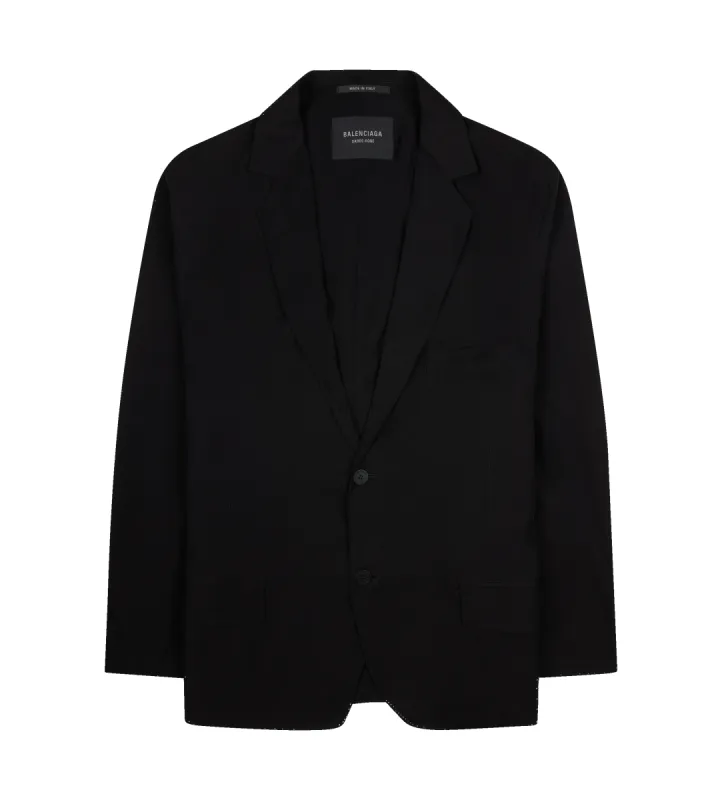 Fluid Tailored Jacket Black sold by FOUR Amsterdam