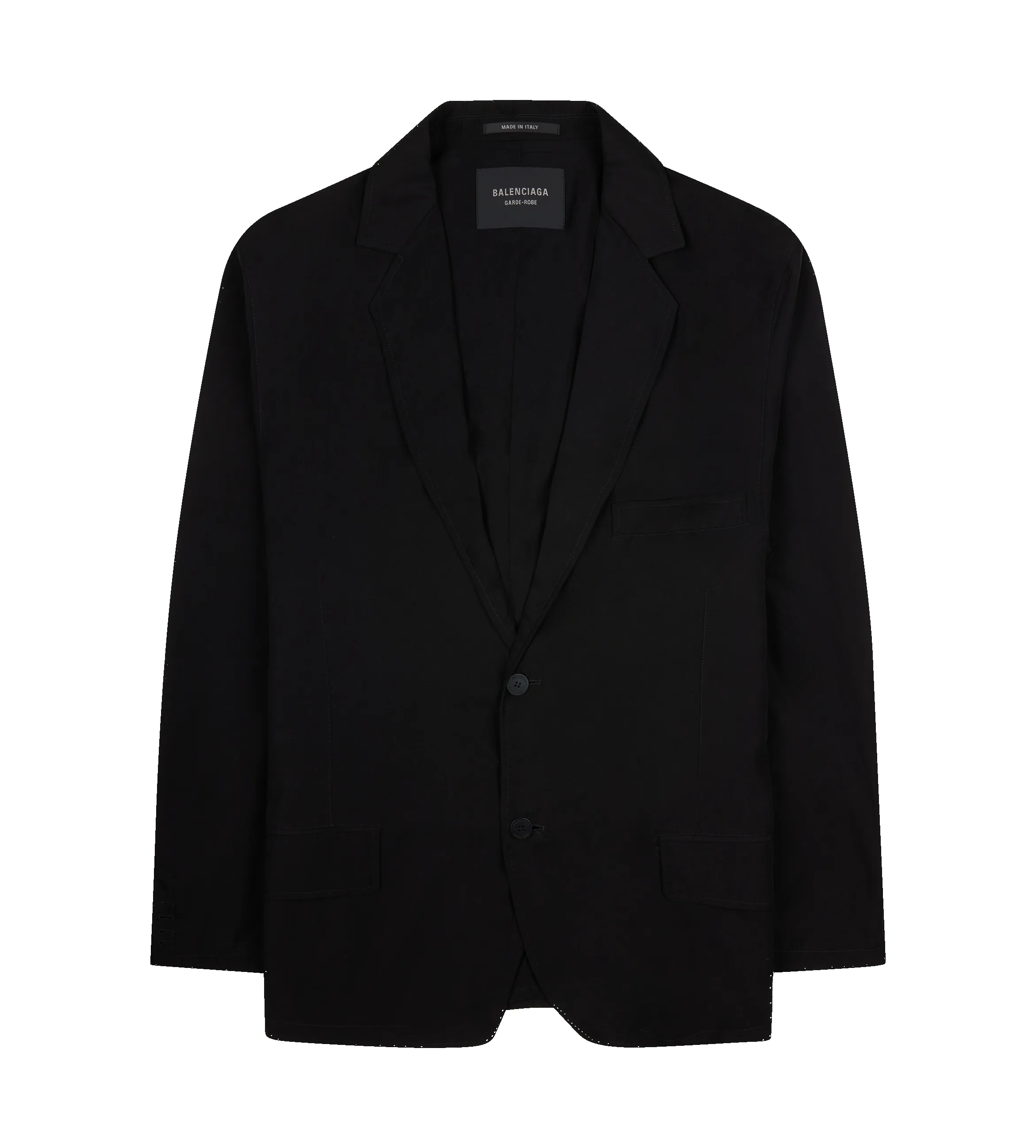 Fluid Tailored Jacket Black sold by FOUR Amsterdam
