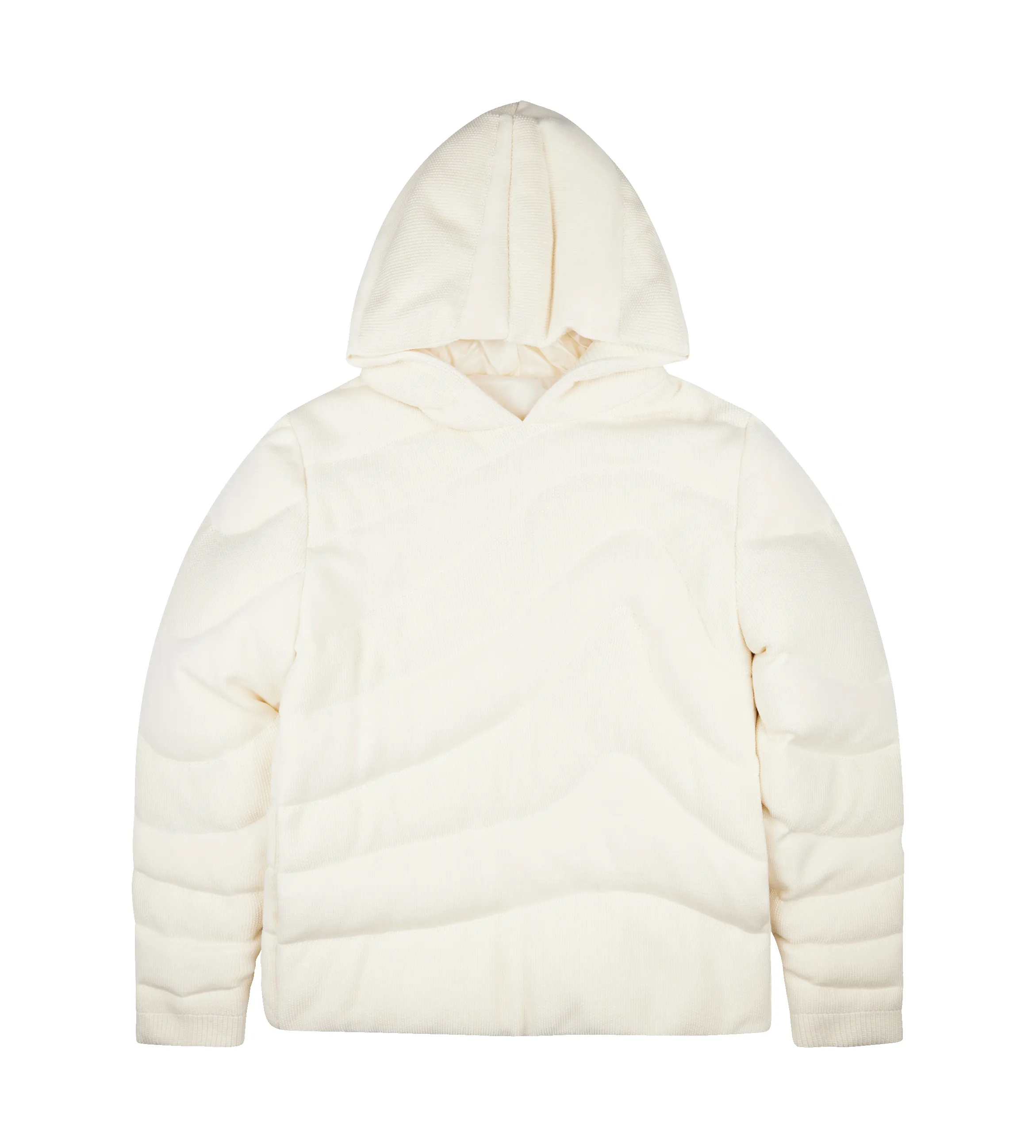 Padded Wool Hoodie Beige sold by FOUR Amsterdam