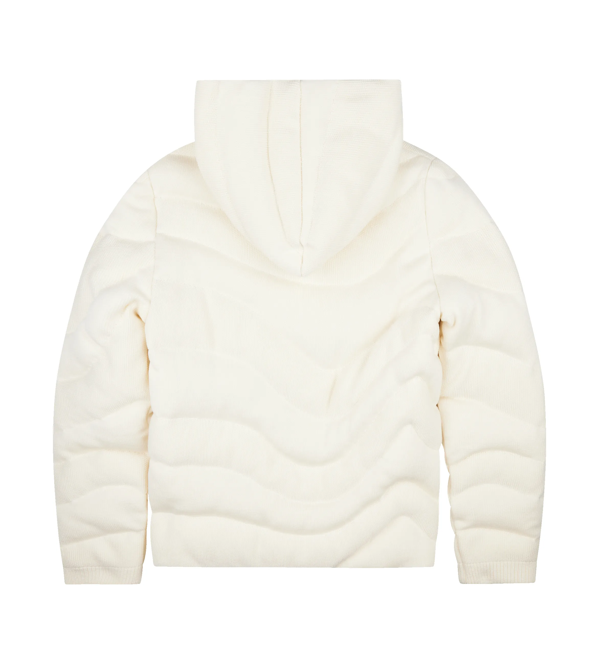 Padded Wool Hoodie Beige sold by FOUR Amsterdam product image thumbnail 2