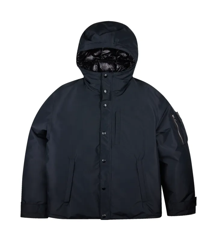 Technical Fabric Down Jacket Black sold by FOUR Amsterdam