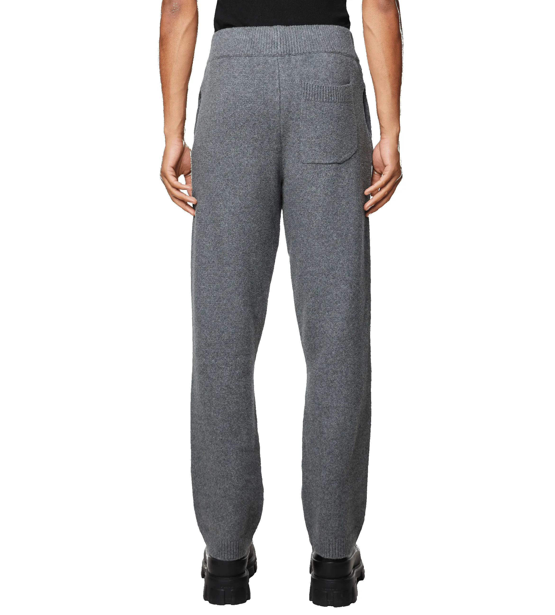 Knitted Pants Dark Grey sold by FOUR Amsterdam product image thumbnail 5