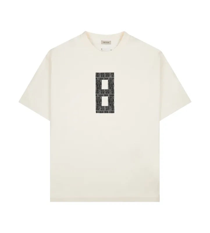 8 T-shirt Cream made by Fear of God