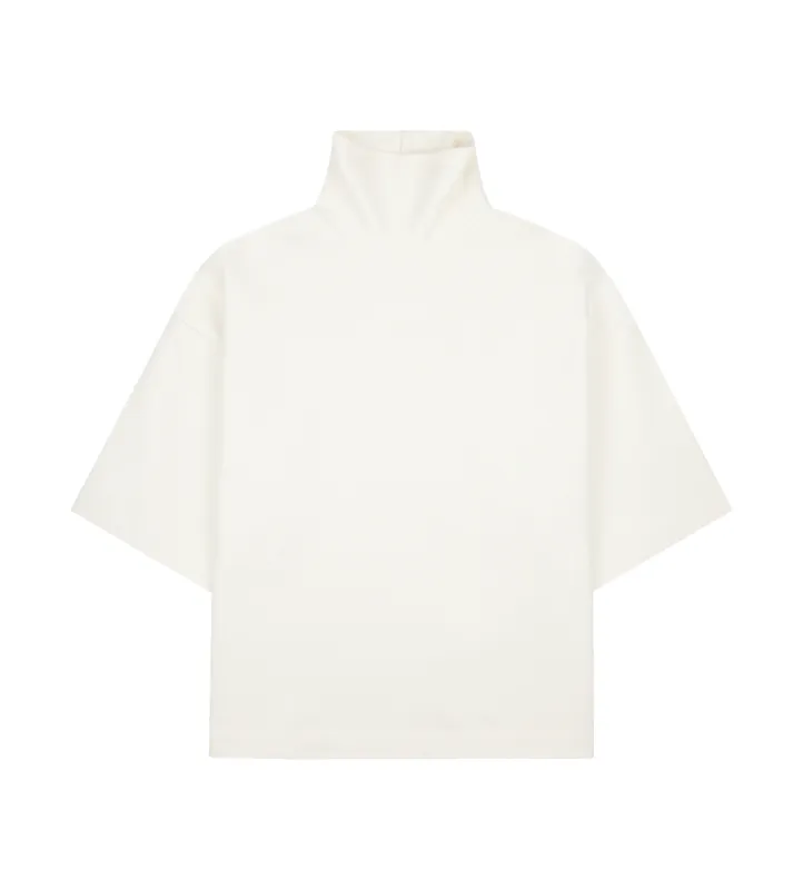 Cotton Wool High Neck Shirt Cream sold by FOUR Amsterdam