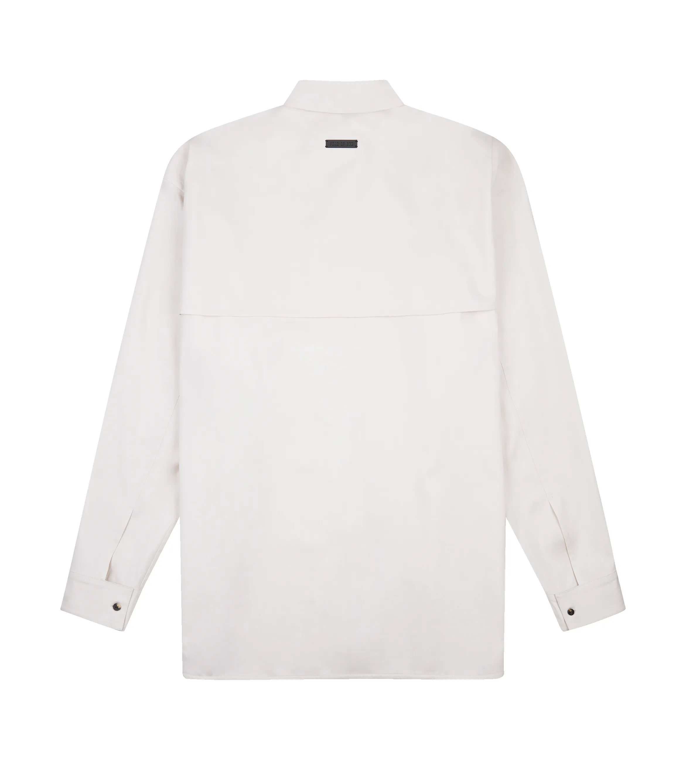 Oxford Vented Button Up Shirt Cream sold by FOUR Amsterdam product image thumbnail 2