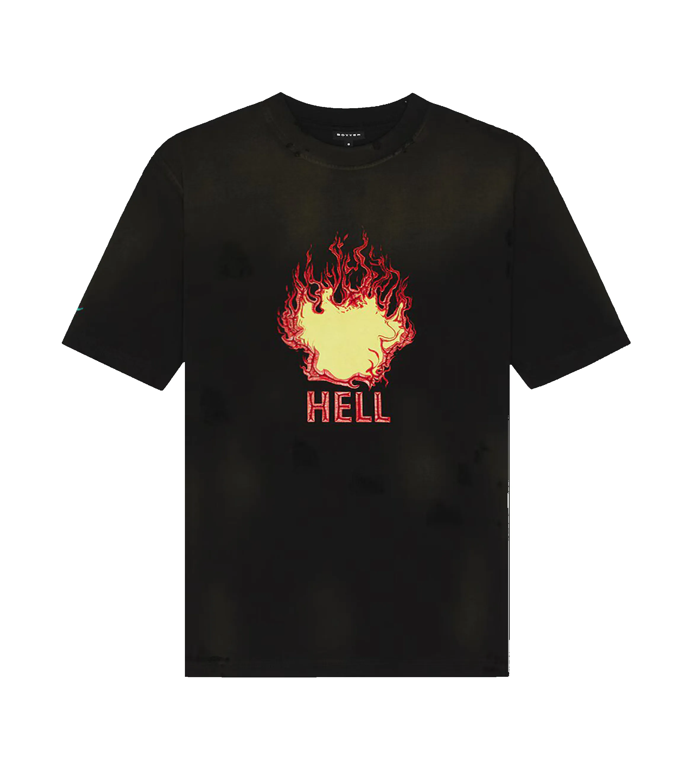 Hell T-shirt Black sold by FOUR Amsterdam