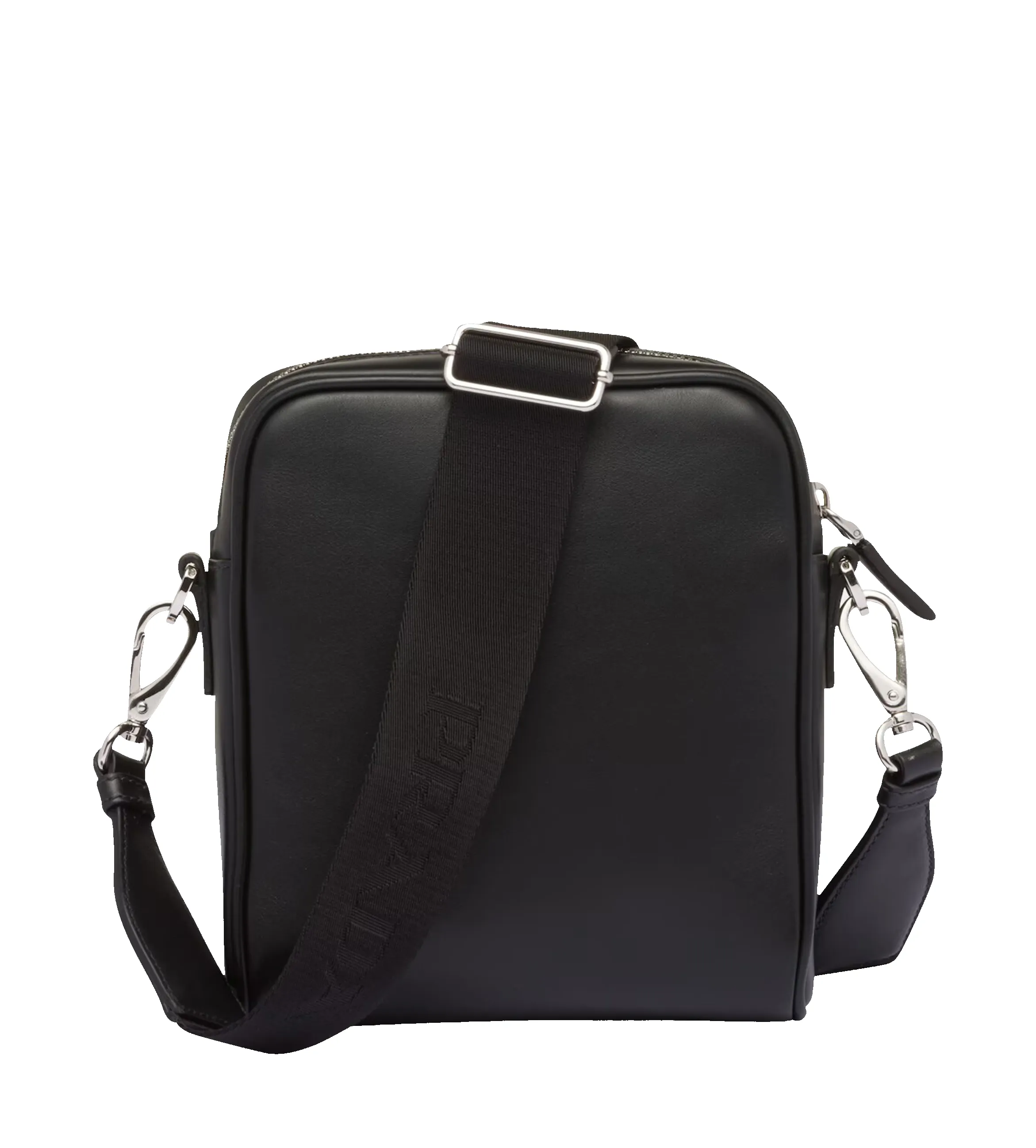 Leather Shoulder Bag With Pouch Black sold by FOUR Amsterdam product image thumbnail 2