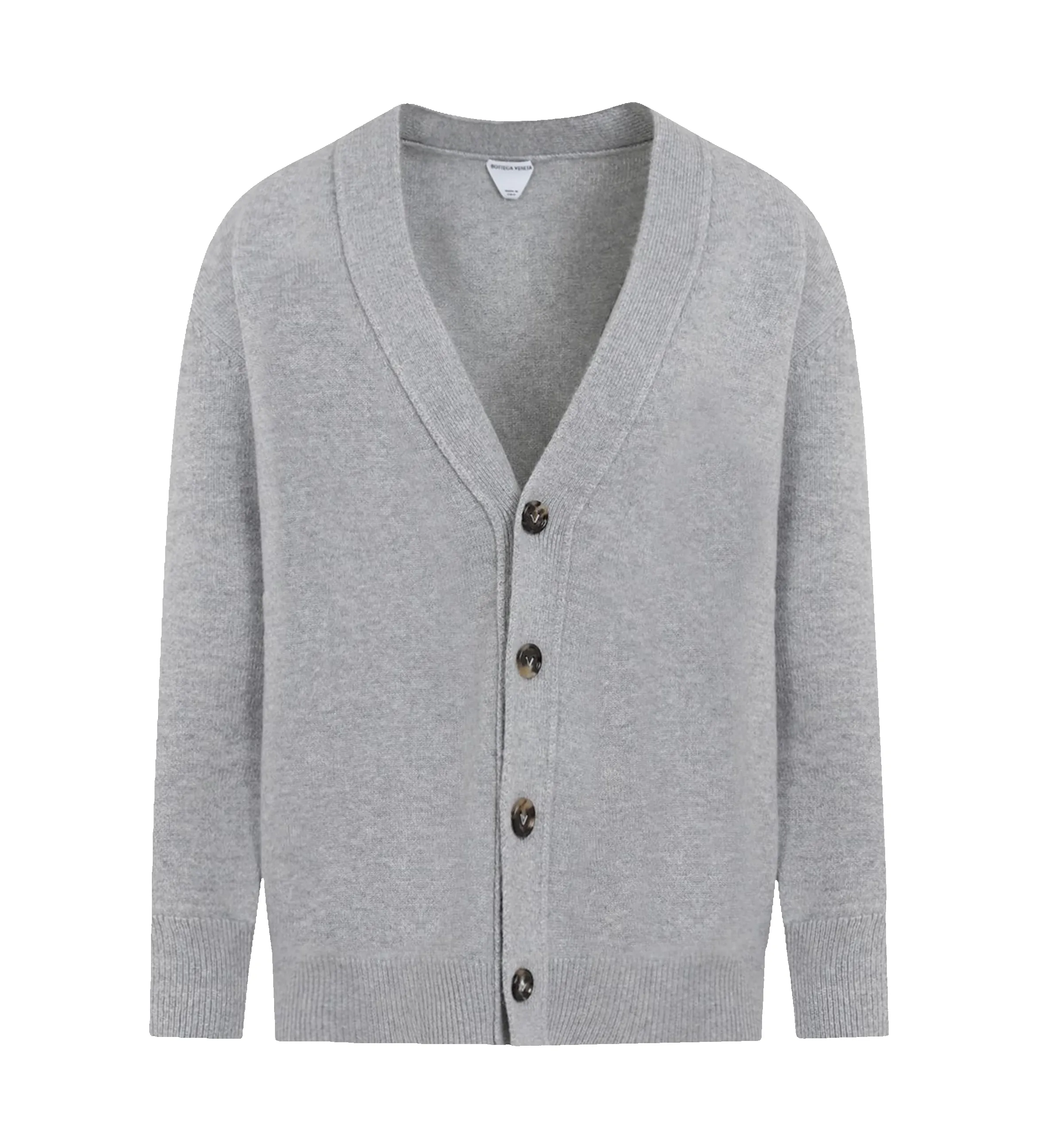 Cashmere Cardigan Light Grey sold by FOUR Amsterdam