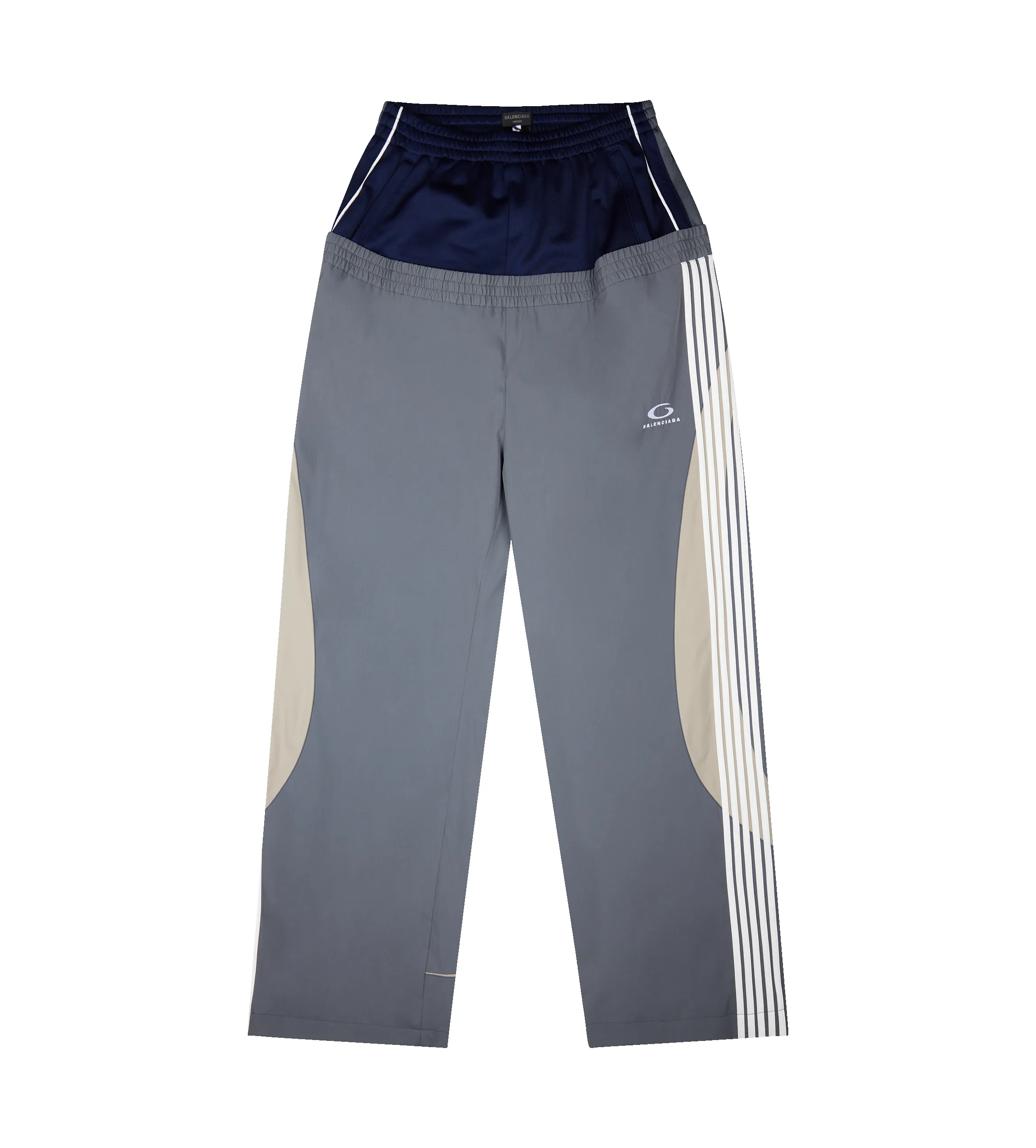 Cut-up Track Pants Elephant Grey sold by FOUR Amsterdam