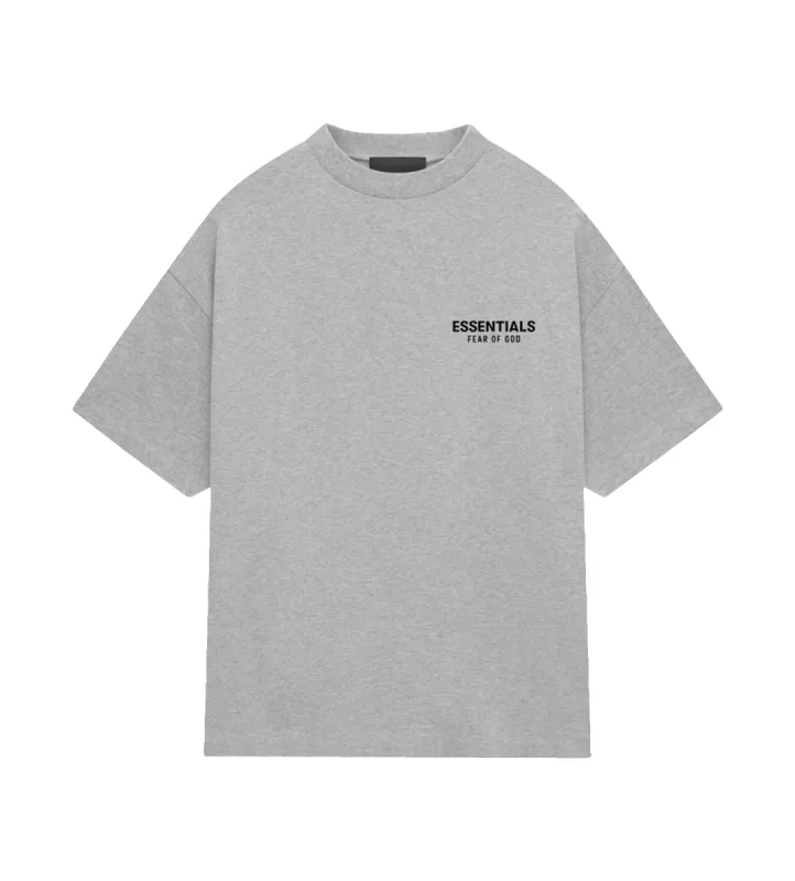 Jersey Crewneck T-shirt Light Heather Gray sold by FOUR Amsterdam