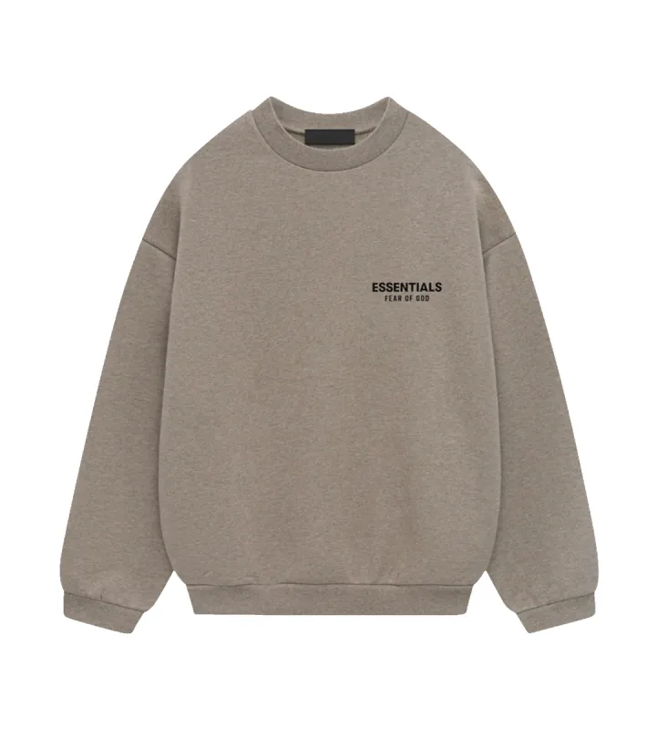 Fleece Crewneck Heather Gray sold by FOUR Amsterdam