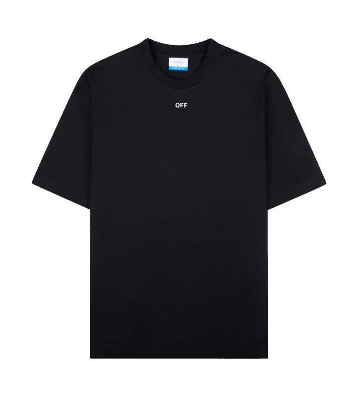 Off Stamp T-shirt Black sold by FOUR Amsterdam