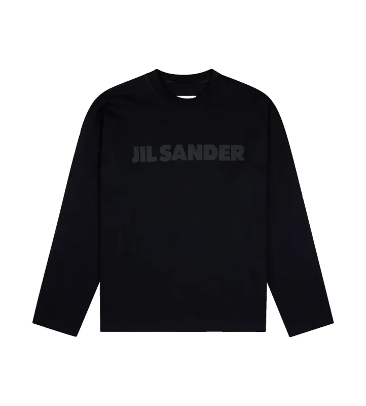 Cotton Jersey Longsleeve T-shirt Black sold by FOUR Amsterdam