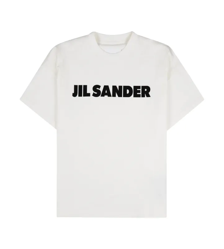 Cotton Jersey T-shirt Porcelain made by Jil Sander