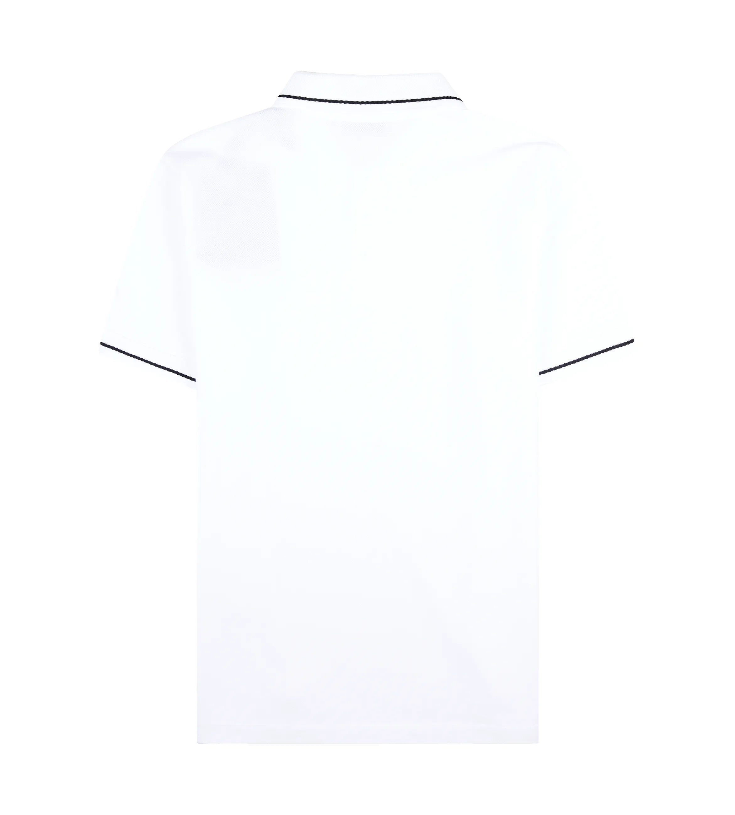 Logo Cotton Polo T-shirt White sold by FOUR Amsterdam product image thumbnail 2