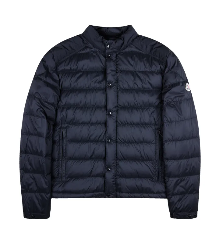 Selves Short Down Jacket Navy Blue sold by FOUR Amsterdam