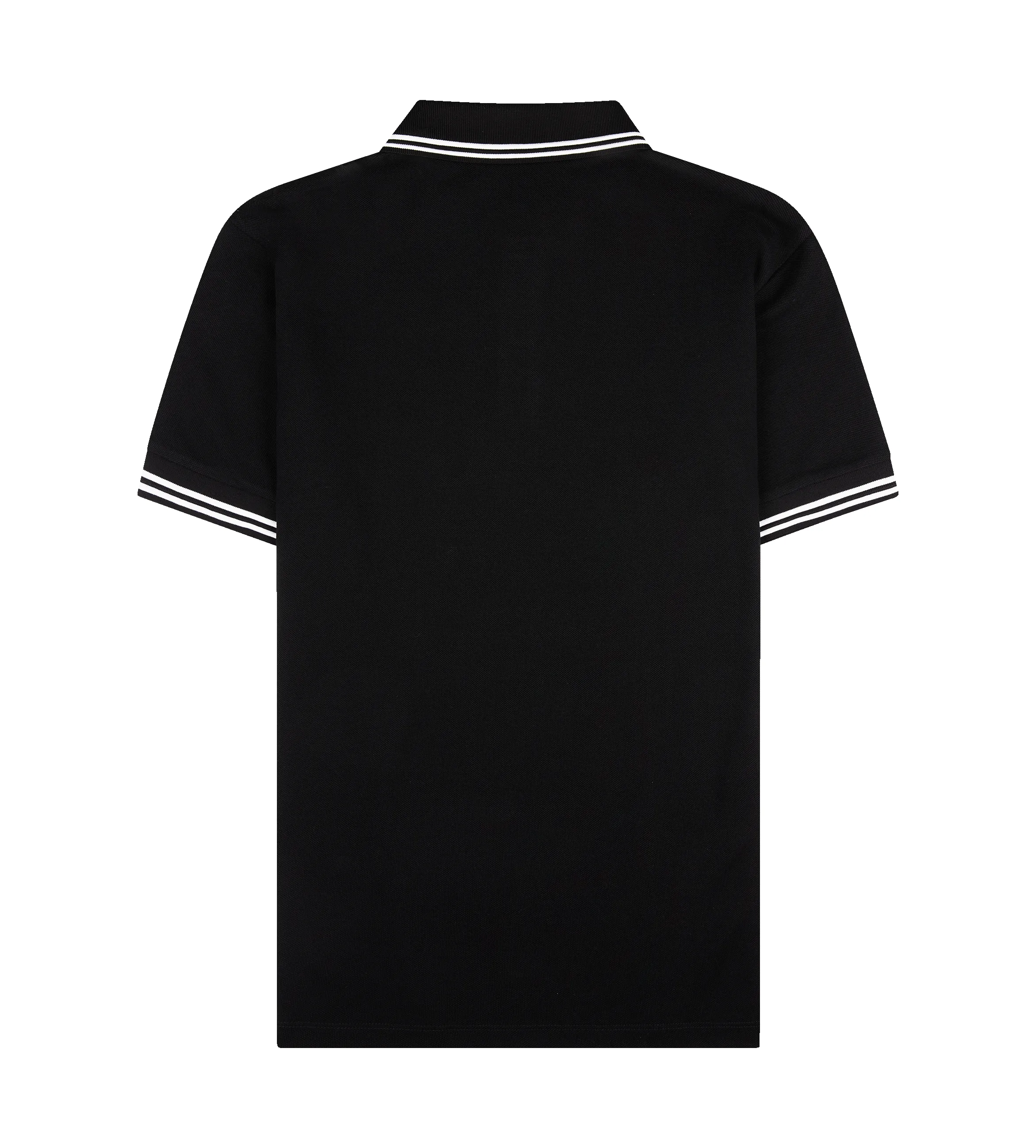 Striped Trim Polo T-shirt sold by FOUR Amsterdam product image thumbnail 2