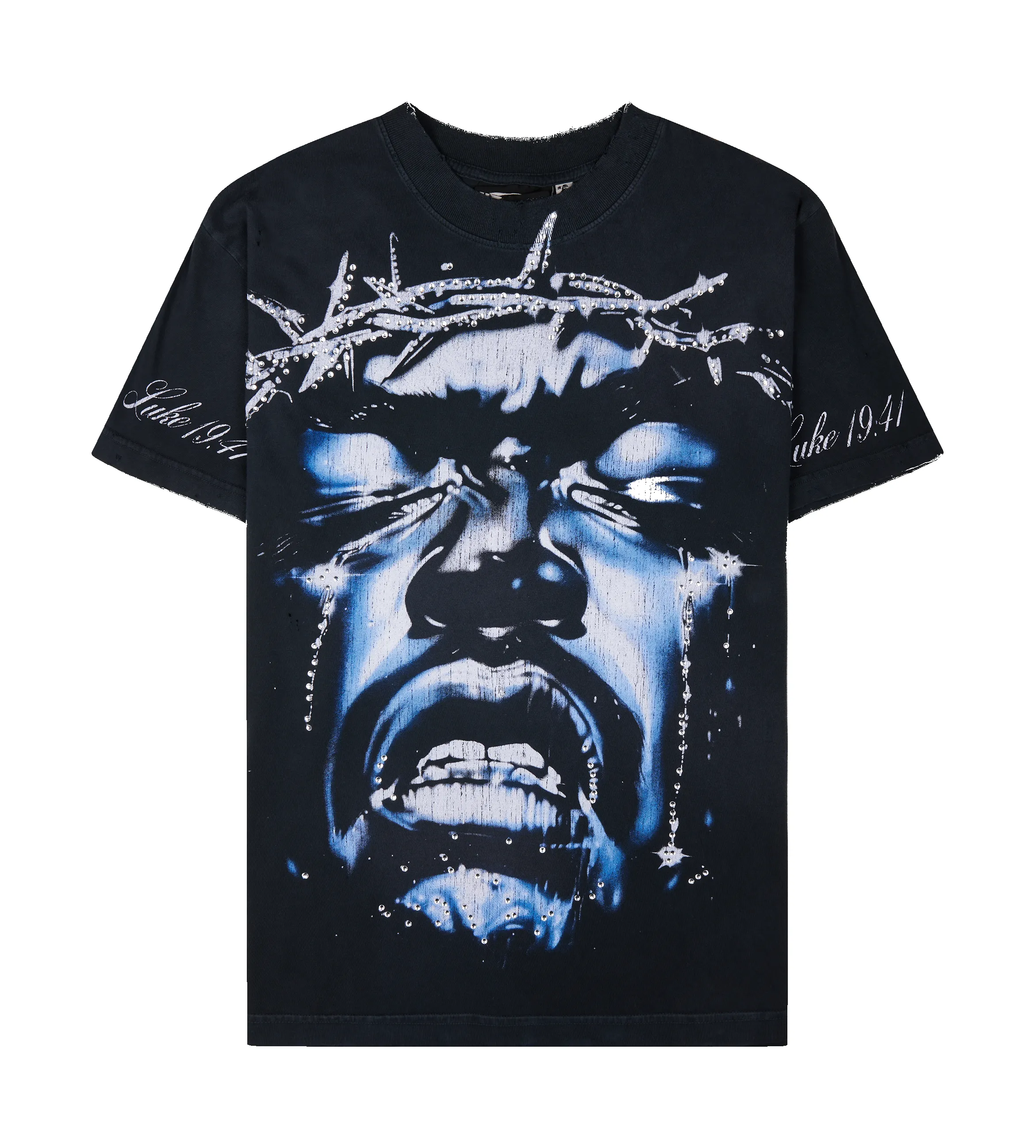 Jesus Wept T-shirt Black sold by FOUR Amsterdam