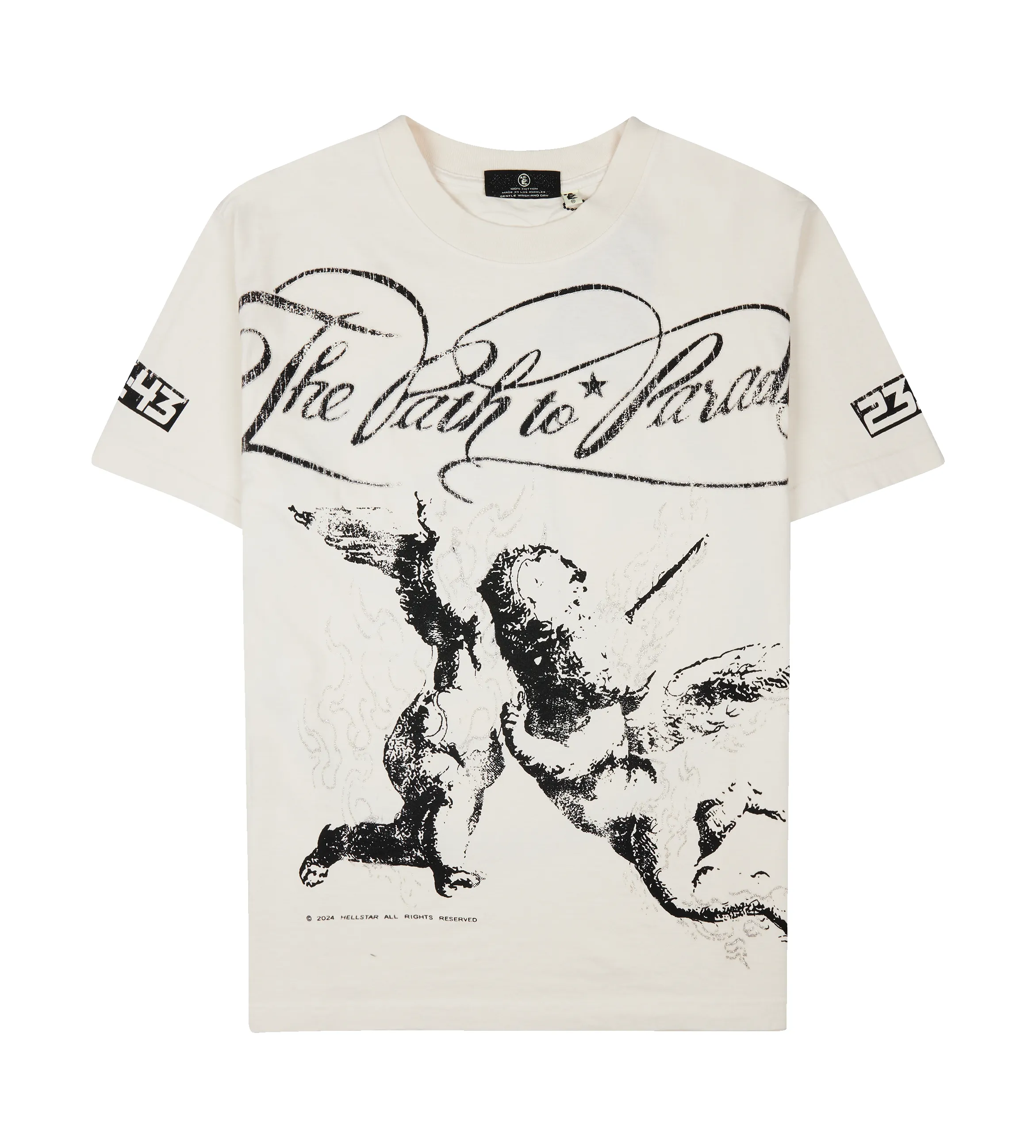 Path to Paradise T-shirt White sold by FOUR Amsterdam