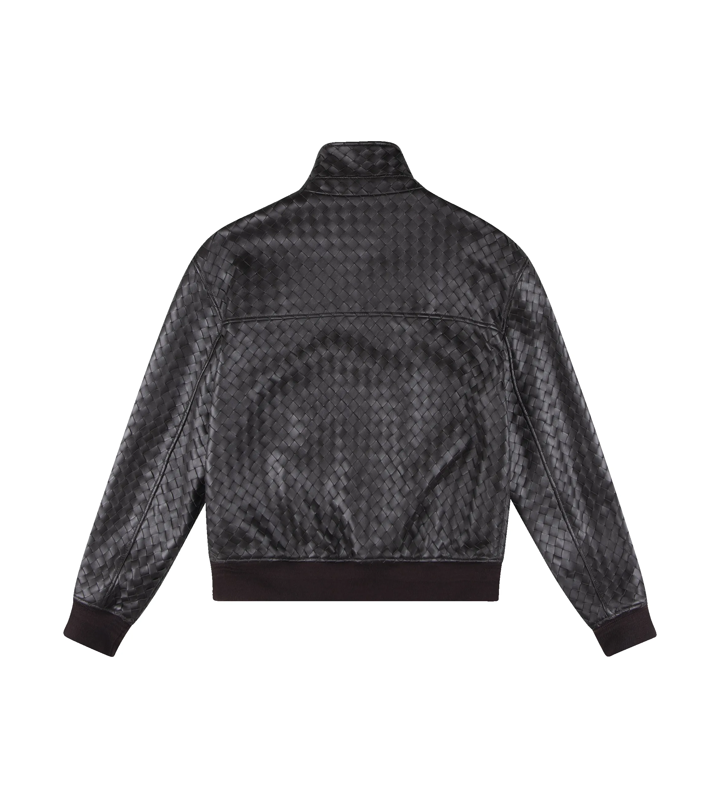 Intrecciato Leather Blouson Fondant sold by FOUR Amsterdam product image thumbnail 2